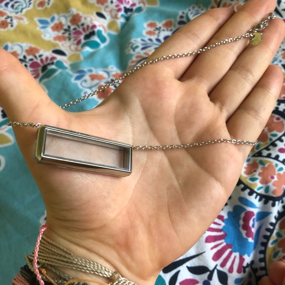 BRAND NEW origami owl necklace!!